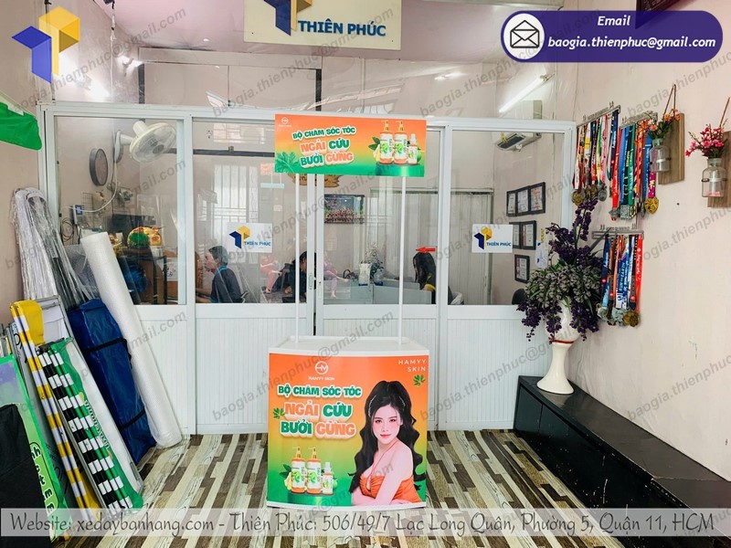 Cùng tìm hiểu booth tiếp thị quảng cáo sản phẩm mang công dụng nào